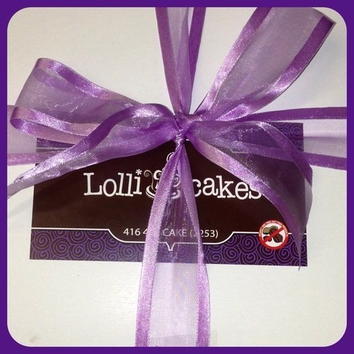 Delicious cupcakes with a custom Belgian Chocolate Lollipop on top! Kosher, Peanut & Tree Nut Free. Have a Sweet Day from the Lollicakes Team!
