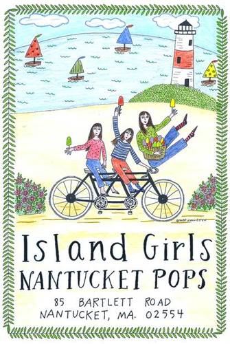 IslandGirlsPops's profile picture. Three moms, three daughters, all good friends, with a great idea to create delicious frozen ice pops, using fresh local produce