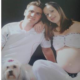 muito feliz com tudo que Deus tem me proporcionado...eu ,tafa e  Murilinho...