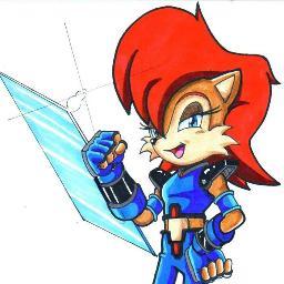 im Princess Sally im the princess of the Knothole freedom fighters I'm the smartest one in the group of course #Taken by @SexyFox180 he is so good looking
