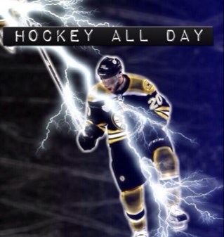Everything about hockey. No benders. Only danglers