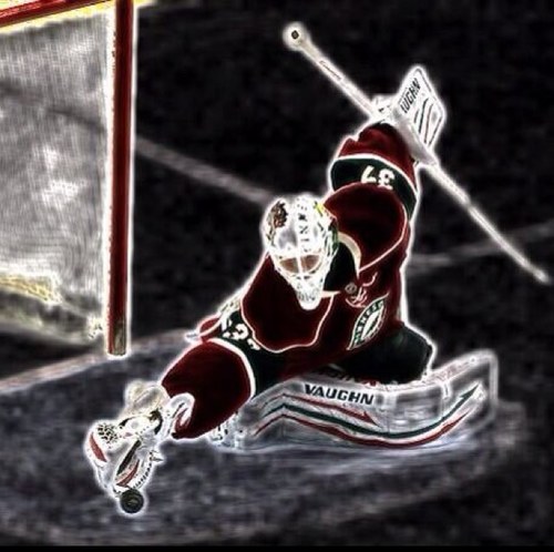 Goalies are the weirdest players on the ice. This just proves it.