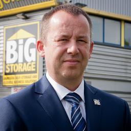Self-Storage entrepreneur who loves BiG Storage, Cheshire Phoenix, self-storage, Chester FC, mascots, Warrington Wolves, rhinos and helping good causes