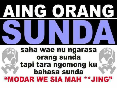 pacek dina bujur ulah ingkah sanajanan napel keneh