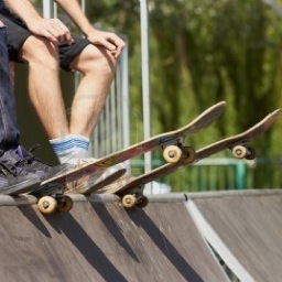 For those who love to skate mini ramps.