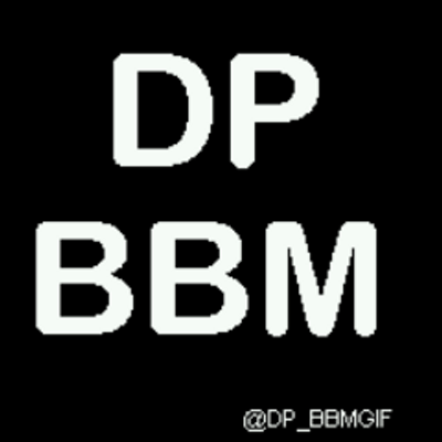 Dp bbm jatuh cinta gif