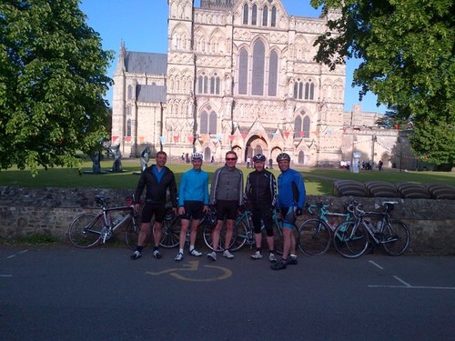 Cycling Sandhurst to Lands End in 24 hours - In aid of Macmillan Cancer Support and Thames Hospicecare. http://t.co/wRCtIladob