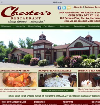ChestersRI's profile picture. Family-owned and operated restaurant for 18 years. Dynamic staff, hospitality and GREAT food!
