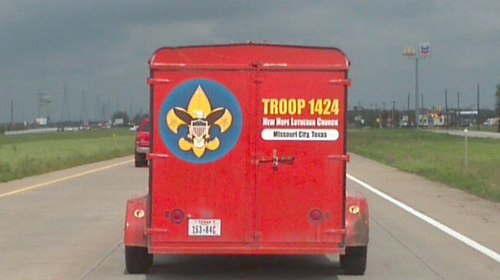 Boy Lead using the Patrol method! Meetings Tues nights 7-8:30pm New Hope Lutheran Church, Missouri City, TX.