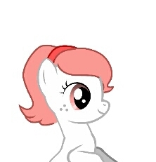 Hi... Im a filly from ponyville, I love cherry pies! Well... The best sister on the world is my big sister @cherryscoot...I finally get my Cutie mark!