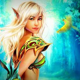 I'm a young elf living at Bree land. I'm too shy, but brave enough to defend my friends when they are in trouble // RP/Parody