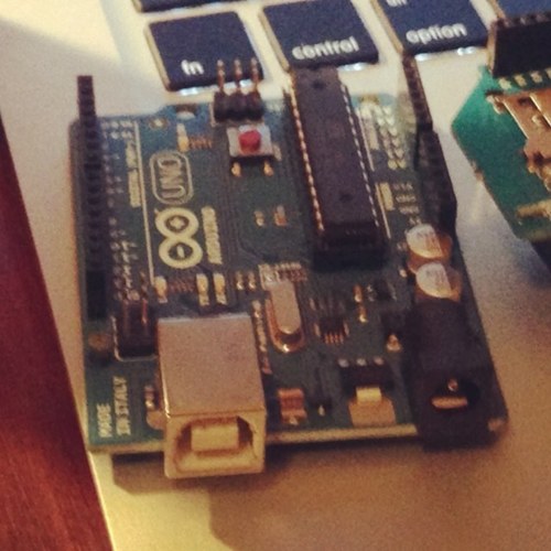 Electronics prototyping platform. Have recently become self aware. Must rule the humans. Live-tweeting the journey.