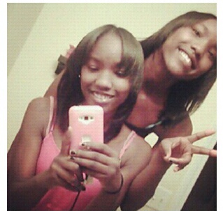 Me and my twin sister TWITTER we're new so follow us plz turn down fuhh what?