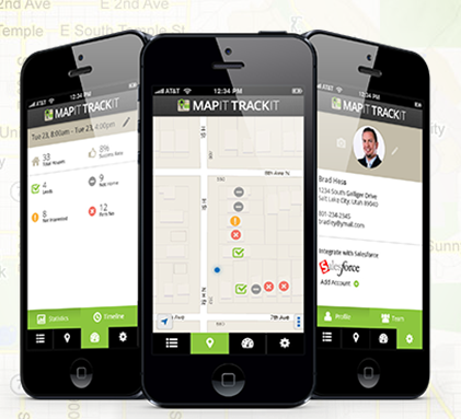 Our app provides real time, location-based tracking, reporting, and intelligence for door-to-door sales companies, and team canvasing efforts