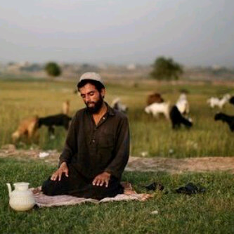 اعمّل لأجلِ الجنة .. فَ الجارُ احمدُ والرحمَنُ بَانِيها .. قصّورها ذَهبٌ وَالمِسكُ تُربتُهاّ .. وَ الزَعفرانُ حشيشٌ نابتٌ فيهّا - (لنَ اُسَامِح السَارقّيِن )