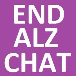 A weekly Twitter Chat On Alzheimer's Topics. Follow the conversation at #EndALZChat every Wednesday at 8PM ET. Moderated & Founded by @ALZandDementia & @JS360.