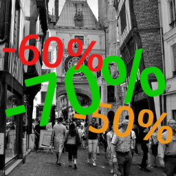 #Rouen #shopping liquidations ou promos énormes (Hors période des soldes). Pour annoncer : Incluez @RouenLiquide dans votre tweet ( -50% et +)