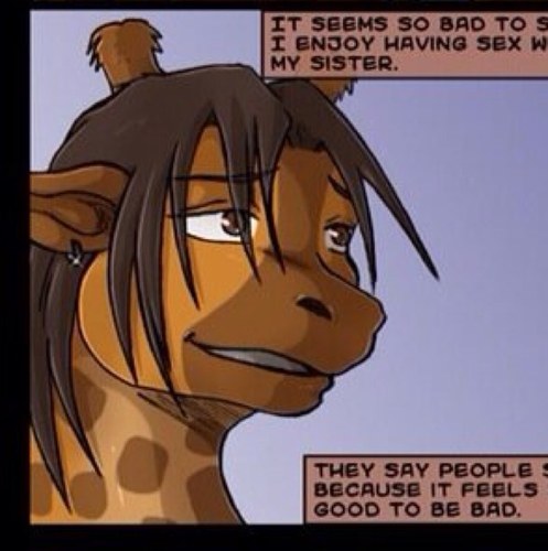 A nice giraffe| @UnknownKadath owns Patrick avi, I do not| I love meeting others and well having fun