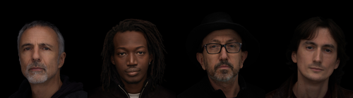 THELOBOTONICS's profile picture. Peter Lippmann : chant /  Moussa Koita : percussions et ngoni (harpe africaine) /Jean-Sébastien Masanet : basse /  Frédéric L’Épée : guitares