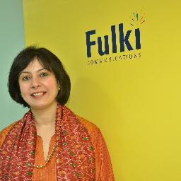 sparking the magic connect... enjoying the vibrant jewel colors of summer!  Founder & CEO Fulki Communications