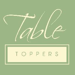 Baltimore's Best || Specializing in unique & custom linens for everyday & high-end events || Instagram: @TableToppersMD