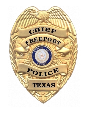 Freeport is located 50 miles due south of Houston, Texas. It's population is approximately 14,000 people, and its police department has about 50 employees.