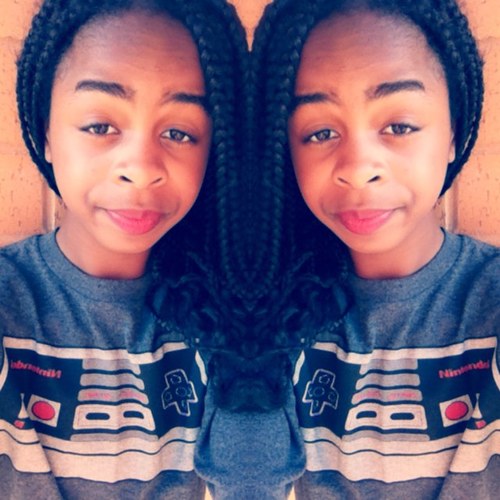 Im the original, and she's a duplicate. You can never make copies, without first consulting the blueprint. #OneOfAKind