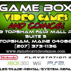 gameboxmaine's profile picture. We are the bastion, the stronghold, one of the best sources for gaming goods and comic books between Augusta and Portland Maine. We are GAME BOX