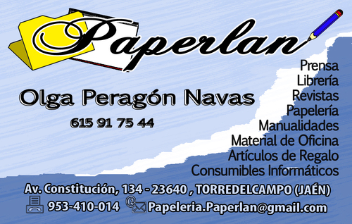 Venta de material de papeleria al por menor