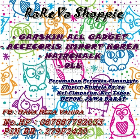 Accecoris Import Korea, Bag, Garskin, PocketBac, FC, Varsity,etc|Trusted OlShop|Product Cek Fav | NO.HP&Pin SERIOUS BUYER| FB: RaReva Shoppie.| No Cancel.|