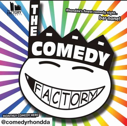 Monthly comedy night at The Factory Venue, Porth.
