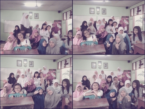 Dan akhirnyaaa......semua tinggal kenangan!♥selamat menempuh kelas baru,semoga kalian lebih sukses dari sebelomnya:) semoga kita tidak saling melupakan\m/{}