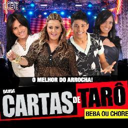 Twitter Oficial da Banda Cartas de Tarô a sensação do Arrocha Sergipano #PraCimaMinhaBanda Essa é a Pegada!