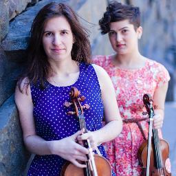 Cutting edge violin/viola duo