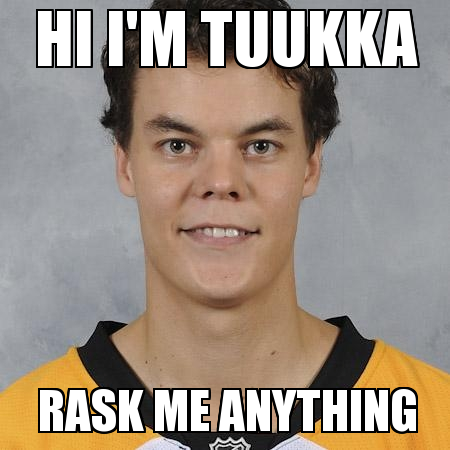 Unofficial account dedicated to the Bruins....but mostly TUUKKA RASK. *Throws milk crate and shade*