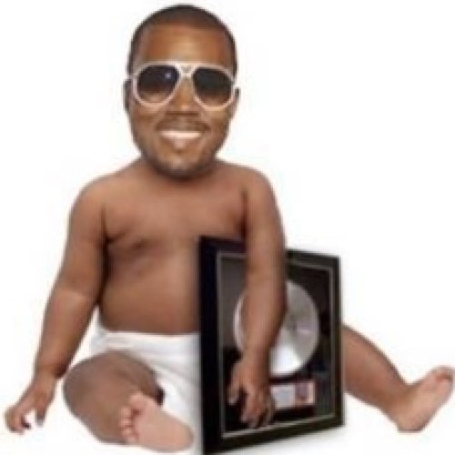 (*parody account*) kanye stuck a gold brick up my mom and out came me