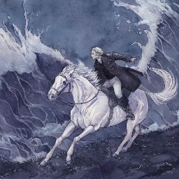 Hauptfigur aus der Novelle Der Schimmelreiter von Theodor Storm