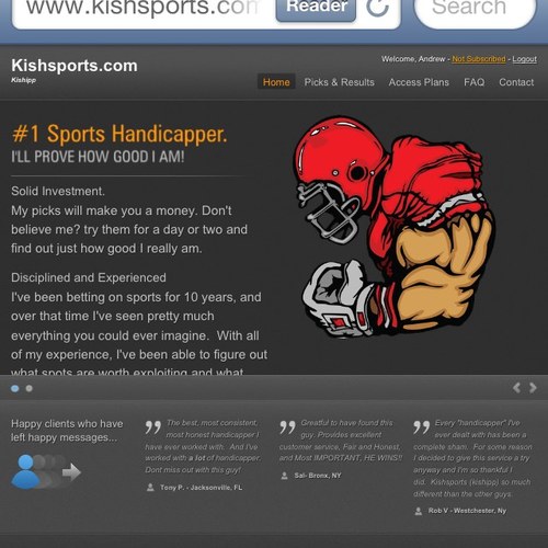 Sports Handicapper. Investor. Sports consultant/advisor. Owner/GM of http://t.co/cdXCyScN