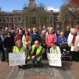 Millions of pounds of taxpayers’ money has been wasted, leaving large parts of the town derelict through the council’s blunderings. It’s about justice for Brid