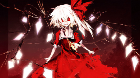 Hiya! My name is Flandre Scarlet! Some people call me Flan or Flan-chan! I would love to play with you!
