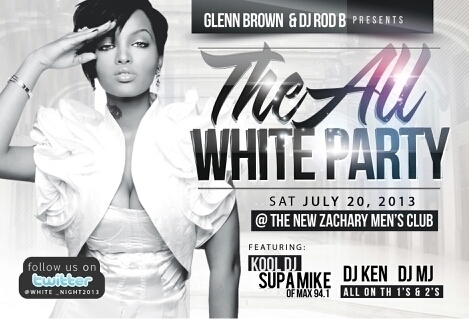 white_night2013's profile picture. The experience will take place July 20, featuring DJ Rod B, DJ Ken and Kool DJ SupaMike of Max 94.1.