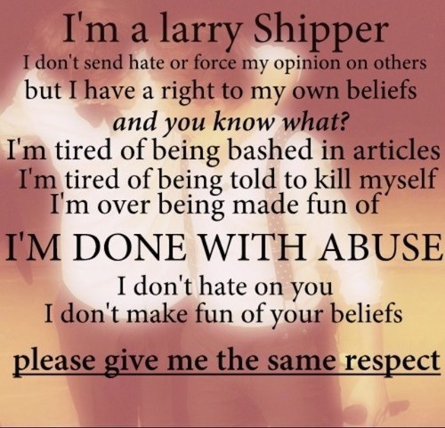 Larry is real. End of story.