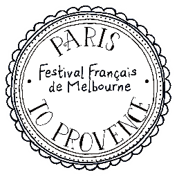 Melbourne French Festival:  
PARIS TO PROVENCE Nov 18-20, 2016