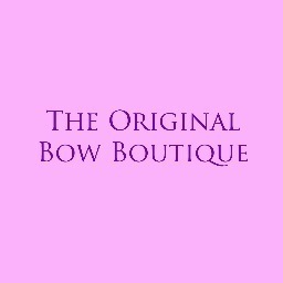 The Original Bow Boutique's Official Twitter Page. Handmade beautiful bows, follow us for up to date offers and new designs!