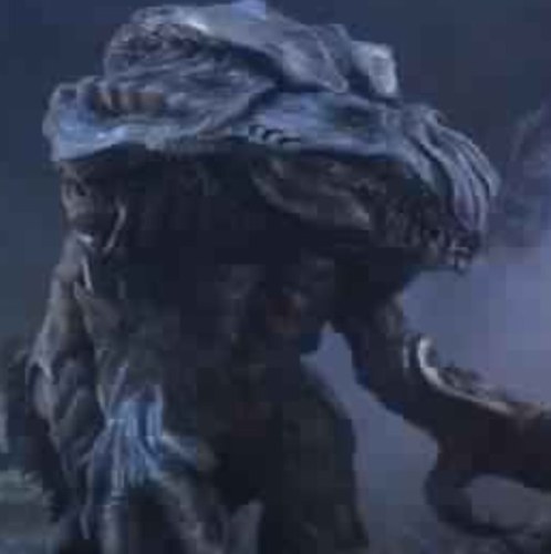 Hi I'm Orga. I appeared in Godzilla 2000. I tried absorbing G1 from Godzilla but that did not turn out so well. Master of the cat face. :3