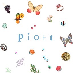 おめかし道中財布　piottのヌノザイフ
webstoreをBASE ショップに移して、今までどおり、サンキューカードや銅色の耳飾りといっしょにご覧いただけます。