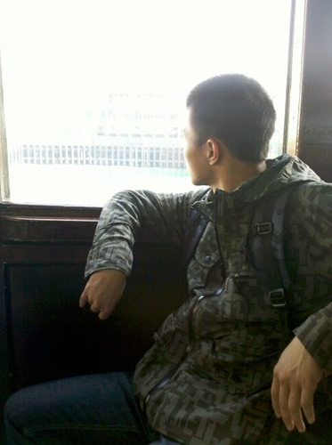 i m here.