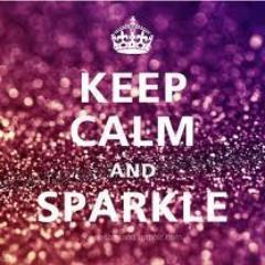 Keep Calm and Love Glitter! I hope your having an amazing day :)