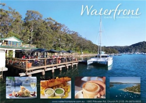 A spectacular view of the Pittwater as you enter into our  dining establishment. Heritage listed we offer a menu based upon produce sourced locallly