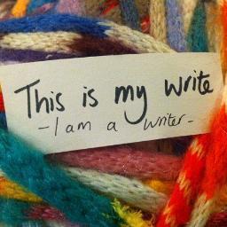 This is my write. I am a writer. All writes are my own.